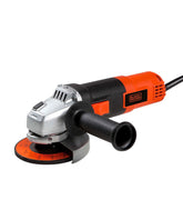 Black+Decker,  820W 115mm 12,000 Rpm Small Angle Grinder , Orange/Black, KG8215